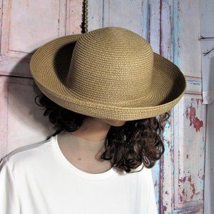 HAT WOMEN'S STRAW HAT SIZE L,  NEW